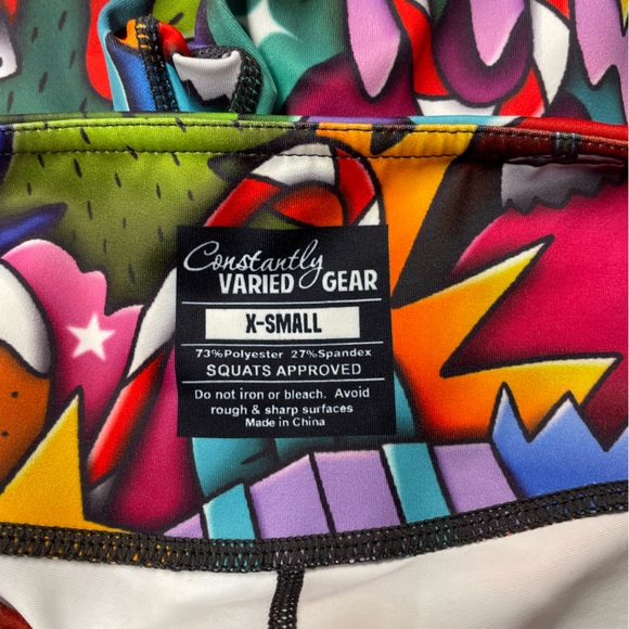 Constantly Varied Gear Christmas Capri Leggings XS - Picture 3 of 4